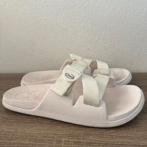 Chaco Women's Chillos Slide, White, Size 11